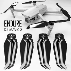 Master Airscrew MR-M2?N Endure - 8.9x4.9 Prop F Set x4 Black for DJI Mavic 2 Zoom, Pro & Ent.