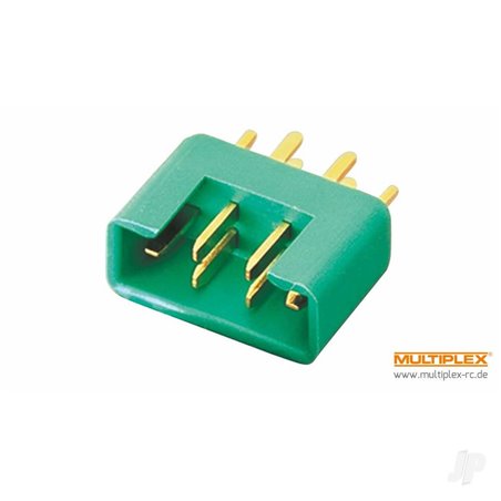 Multiplex MPX M6-50 High-current Plug, Male (3 pcs)