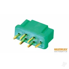 Multiplex MPX M6-50 High-current Plug, Female (100 pcs)