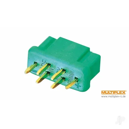 Multiplex MPX M6-50 High-current Plug, Female (100 pcs)