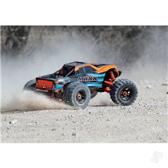 Traxxas Suspension kit, WideMaxx, orange (includes Front & Rear suspension arms, Front toe links, Rear shock springs)