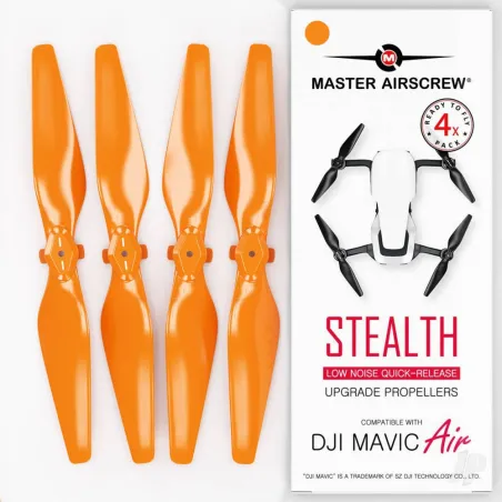 Master Airscrew MR-Mavic AIR - 5.3x3.3 Prop Set x4 Orange