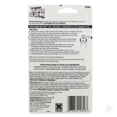 Super Glue 30 Minute Super Strength Delayed Setting Single Use Epoxy (0.21oz, 6g)