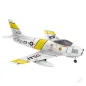 HSD Jets F-86 120mm EDF Foam Jet, Yellow Ribbon (PNP 12S)