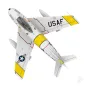 HSD Jets F-86 120mm EDF Foam Jet, Yellow Ribbon (PNP 12S)