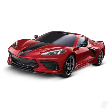 Traxxas Red Chevrolet Corvette Stingray 1:10 AWD Supercar (+ TQ 2-ch, XL-5, Titan 550)