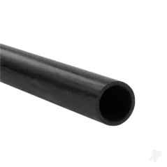 JP 6x4mm 1m Carbon Fibre Round Tube