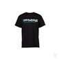 Traxxas Black Tee Sliced Logo XL
