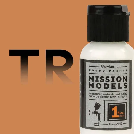 Mission Models Transparent Light Rust , 1oz