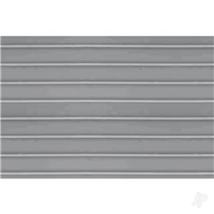 JTT Ribbed Roof, HO-Scale, 1:100, (2 per pack)