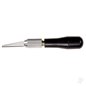 Excel K7 Wood Carving Knife, Black Plastic Handle with Scabbard (Carded)