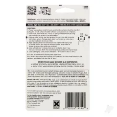 Super Glue 5 Minute Quick Setting Single Use Metal Epoxy (0.21oz, 6g)