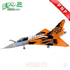 HSD Jets Mirage 2000 8kg Turbine Foam Jet, Tiger (PNP + Vector, no turbine)