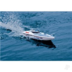 Traxxas Orange Blast 1:10 High Performance Race Boat (+ TQ 3-ch, Nautica ESC, Stinger 540, 6-Cell NiMH, DC charger)