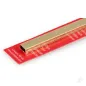 K&S 3/16x3/8in Rectangular Brass Tube, .014in Wall (12in long)
