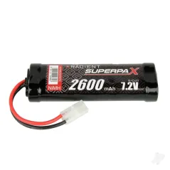Radient NiMH 7.2V 2600mAh SC Stick, Tamiya