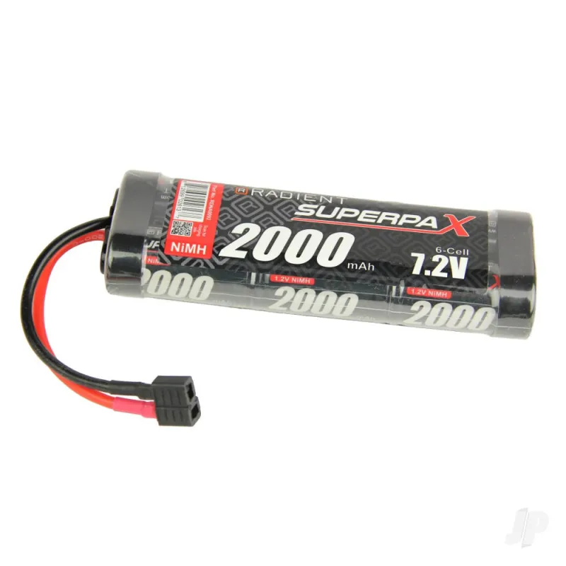 Radient NiMH 7.2V 2000mAh SC Stick, Deans (HCT)