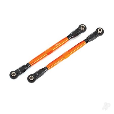 Traxxas Anodised orange Front toe links (for WideMaxx)