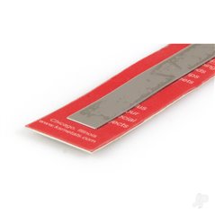 K&S 1/2in Stainless Steel Strip .012in Thick (12in long)