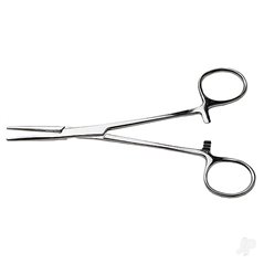 Excel 5in Curved Nose Stainless Steel Hemostats (Carded)