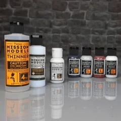 Mission Models 15 Tier Display Rack with 6 of each item