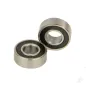 Radient Bearings, 5x11x4mm, Rubber Sealed (2 pcs)