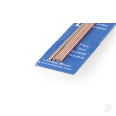K&S 1/16, 3/32 Soft Bendable Copper Rod (12in long) (4 pcs)