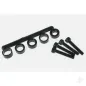 Dubro 3in Three Blade Spinner Black (1 pc per package) Dubro 3in Three Blade Spinner Black (1 pc per package)