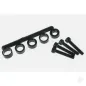 Dubro 3in Three Blade Spinner White (1 pc per package)