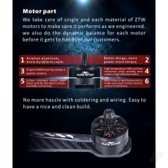 ZTW Black Widow 2212-18A 1990kv (CW)