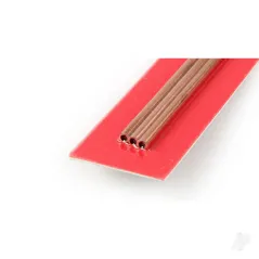 K&S 3mm Copper Round Tube, .36mm Wall (300mm long) (3 pcs)