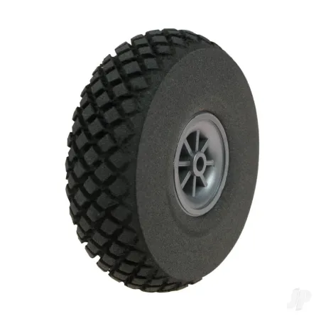 Dubro 3in Diamond Lite Wheels (76mm) (1 pair per card)