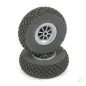 Dubro 2-1/2in Diamond Lite Wheels (64mm) (1 pair per card)