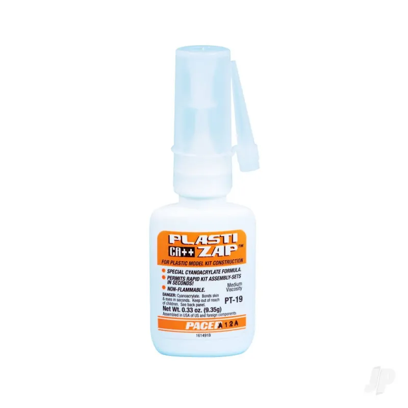Zap PT19 Plasti-Zap CA 1/3oz (Box of 12)