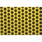 Oracover 2m ORACOVER Fun-1 Polkadots, Fluorescent Yellow + Black (60cm width)