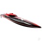 Joysway Alpha Brushless Boat 2.4GHz ARTR, Red