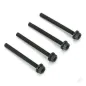 Dubro 10-32 x 2in Nylon Wing Bolts (2 pcs per package)