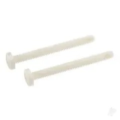 Dubro 10-32 x 2in Nylon Wing Bolts (2 pcs per package)