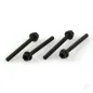 Dubro 1/4-20 x 2in Nylon Wing Bolts (4 pcs per package)