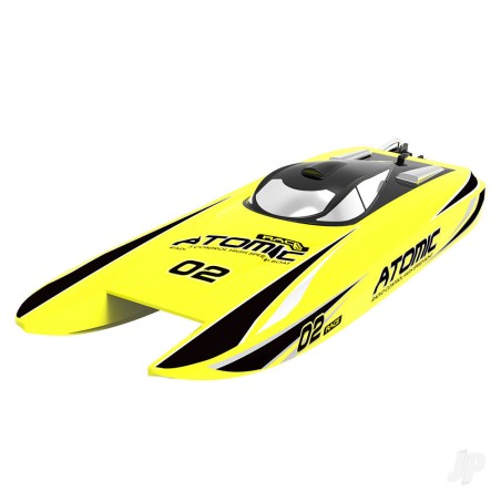Volantex Atomic Cat 70 Brushless ARTR Racing Boat (Yellow)