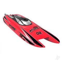 Volantex Atomic Cat 70 Brushless ARTR Racing Boat (Red)