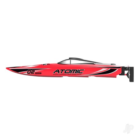 Volantex Atomic Cat 70 Brushless ARTR Racing Boat (Red)