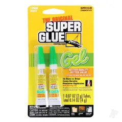 Super Glue Super Glue Gel 2-Pack (2x 0.07oz, 2g)