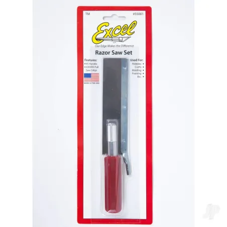 Excel Razor Saw Set (K5 Handle and 30490 Blade) (Carded)