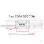 ZTW Seal 200A SBEC 8A 8S ESC