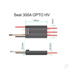 ZTW Seal 300A Opto ESC HV 14S ESC