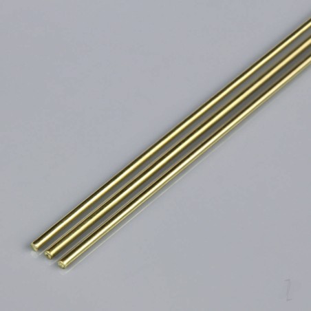 K&S 1mm Brass Round Rod (1m long) (4 per Item)