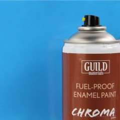 Guild Lane Chroma Enamel Fuelproof Paint Gloss Light Blue (400ml Aerosol)