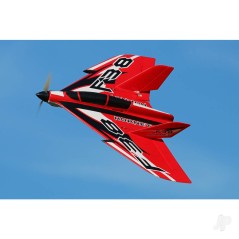 JP F-38 Delta Racer PNP Red (800mm)