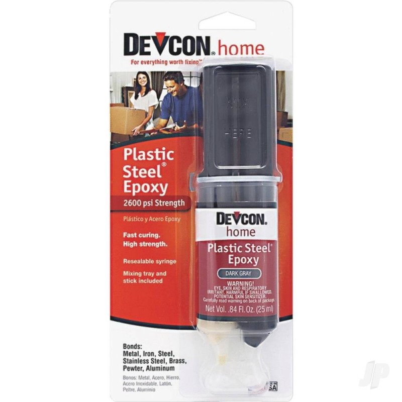 Devcon Plastic Steel Epoxy (25ml Syringe)
